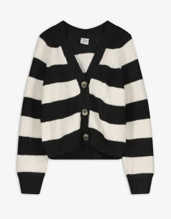 Page One Young Vest - Strepen - zwart Online