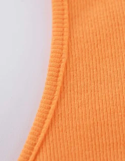 Ever Me Zwangerschapsjurk - Effen - oranje Fashion