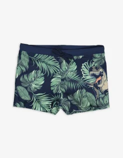 Dopodopo boys Zwembroek - Print all-over - donkerblauw Discount